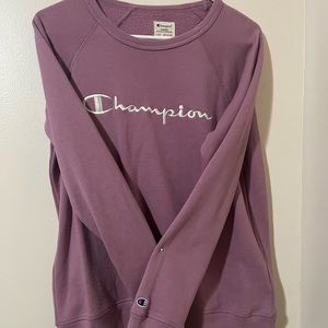 Dusty pink crew neck